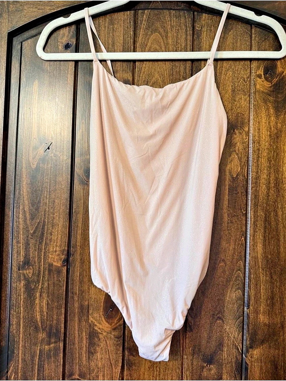 Aerie smoothez pink shimmery bodysuit Like New